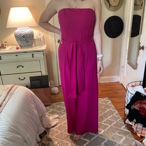 LUCY PARIS NATALIE MAGENTA JUMPSUIT large